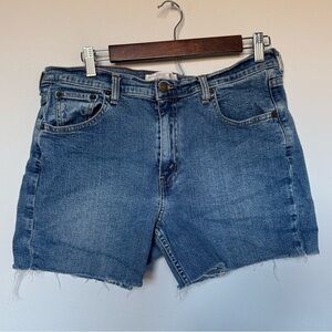 Levi's Light Blue Jean Shorts